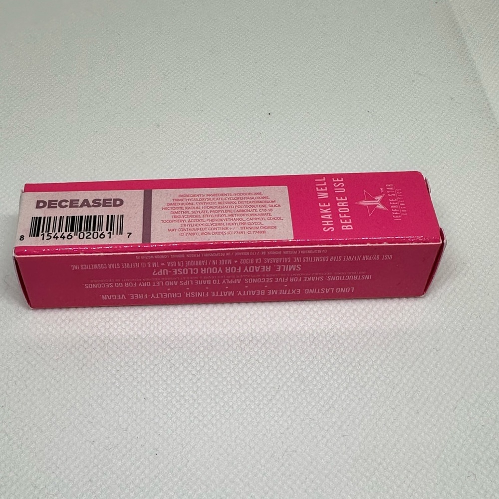 BUNDLE OF THREE DECEASED LIPSTICKS‼️JEFFREE STAR Velour Liquid Lipstick💄 - Picture 6 of 6